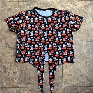 NWT Blackmilk Halloween Print T-Shirt